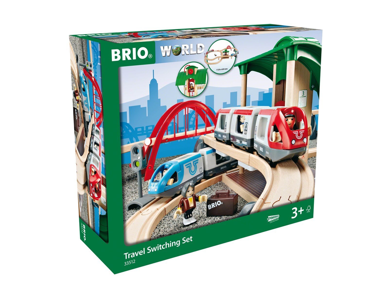 Brio Travel Switching Set Brio Travel Switching Set